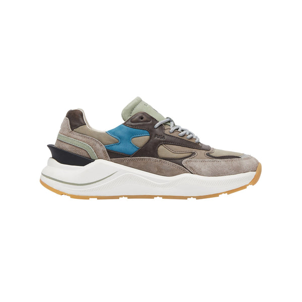 D.A.T.E. Sneakers Sneakers Uomo Fuga Army in pelle nabuk 41 - Francavilla Moda